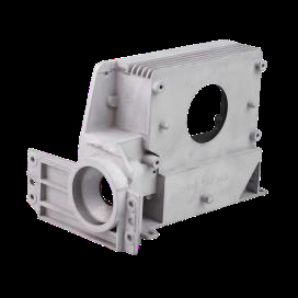 Magnesium alloy projector housing Logo